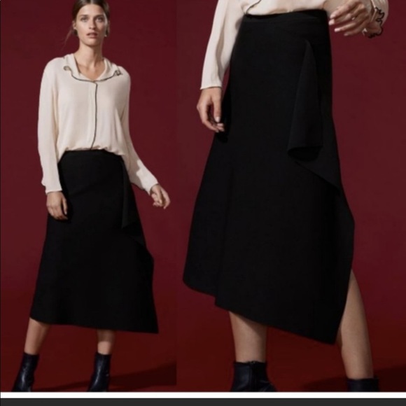 Aritzia Pamella Side Ruffle Skirt - Picture 4 of 6
